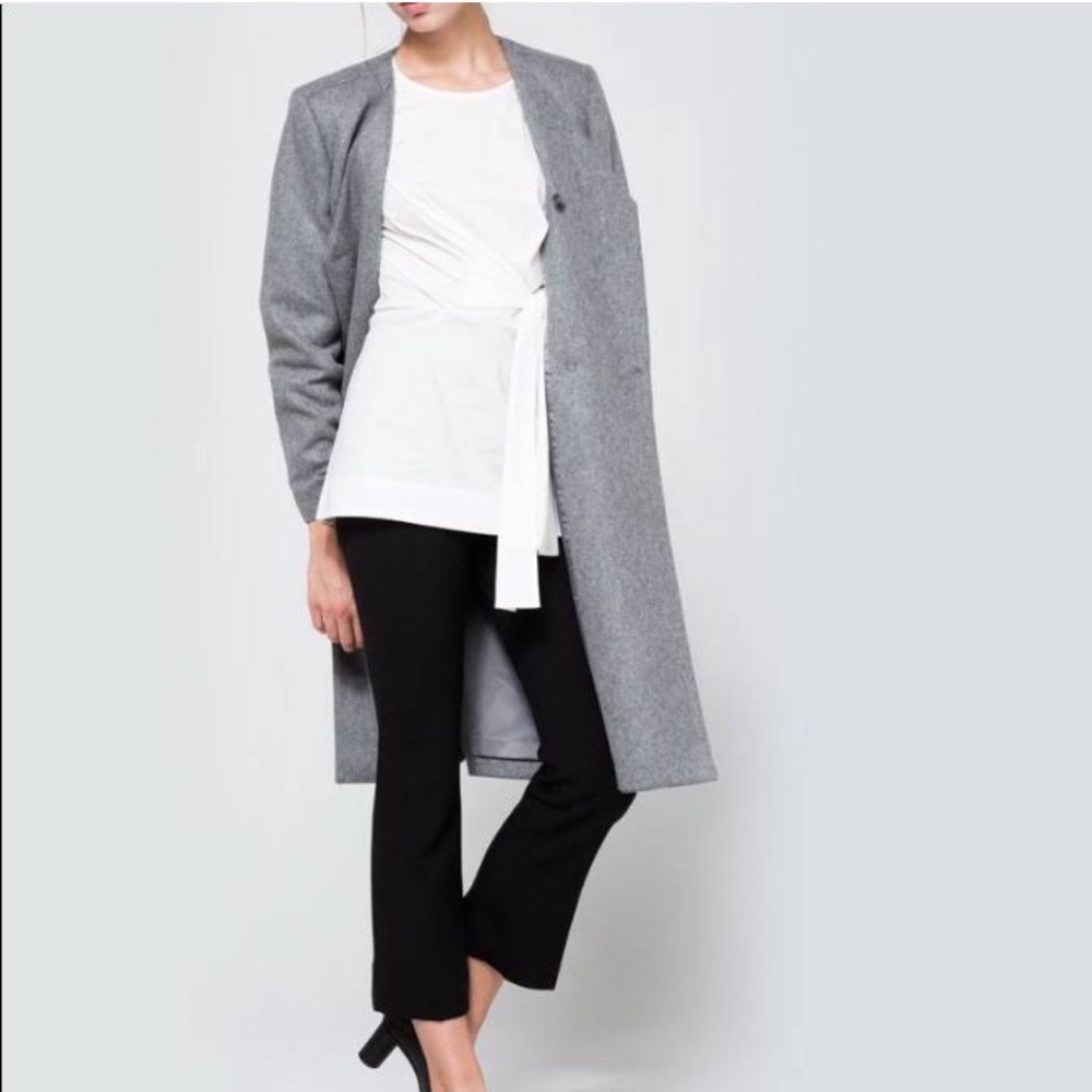 Just Female Eva Gray Coat